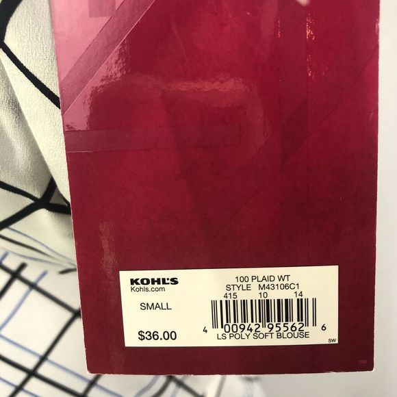 Ladies 212 Collection Top Size Small - Picture 12 of 15